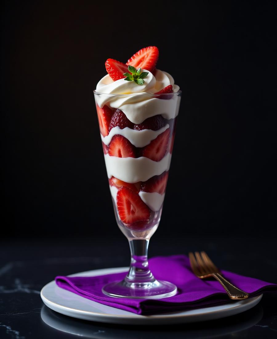 Strawberry Shortcake Parfait